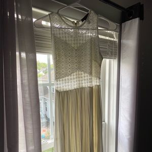 Macy’s Long White Dress